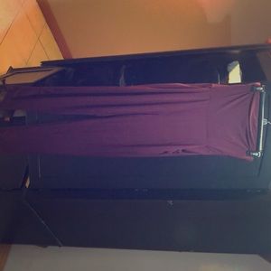 Maroon jumpsuit